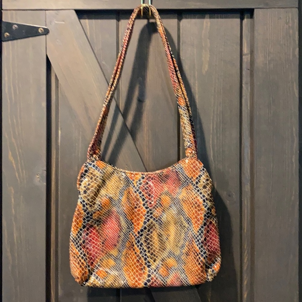 MAXX New York Snakeskin Print Purse